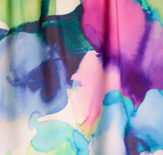 Aquarel viscose - Atelier Jupe